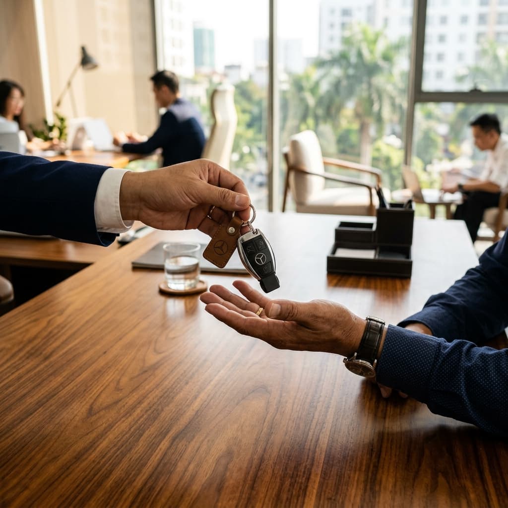 Cầm Ô Tô Đang Trả Góp